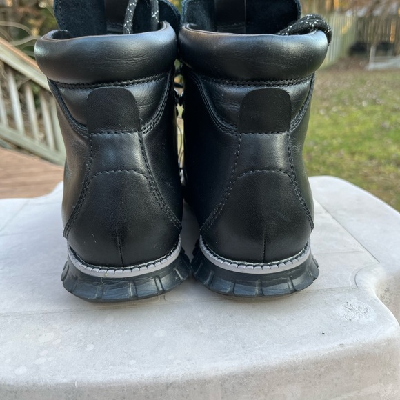 Cole Haan Zerogrand C26254 Men Black EXCELLENT Water Resistant Boot Sz 8 M - Picture 3 of 6